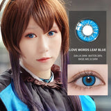 Gaeaspace  -  1 Pair Cosplay Lenses 6 Tone Colored Lenses for Eyes Colorful Contact Lenses Eye Color Lens Eye Contacts Yearly Use