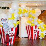 Gaeaspace  -  106pcs DIY Yellow White Ballon Garland Arch kit for 1st Birthday Sunshine Lemon Daisy Honeybee Popcorn Party Backdrop Decoration