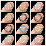 Gaeaspace  -  Color Contact Lenses for Eyes 1 Pair Colored Contacted Lenses Yearly Colored Lenses Beauty Makeup Color Lens Eyes