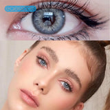 Gaeaspace  -  Rome Gray Colored Contact Lenses soft for eyes small Beauty Pupil myopia prescription degree yearly natural new big