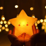 Gaeaspace  -  Mini LED Night Light Cartoon Fantasy Star Moon Interior Lighting Bedside Light Baby Room Decoration Children Gift Toy Night Lamp