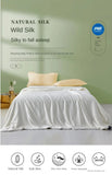 Gaeaspace  -  Luxurious and silky new silk summer quilt warm double quilt