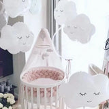 Gaeaspace  -  5Pcs New Large Balloon White Smile Cloud Aluminum Foil Balloon Birthday Party Wedding Decoration Kids Baby Shower Decor Supplies