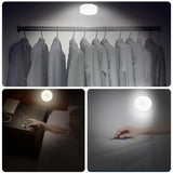 Gaeaspace  -  LED Motion Sensor Light Wireless Night Light Under Cabinet Light Closet Lamp Smart Wall-Mounted Body Induction Lamp home Decor