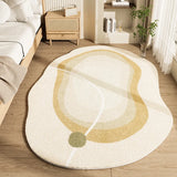 Gaeaspace  -  Nordic Irregular Large Area Cloakroom Carpet Thickened Plush Comfortable Carpets Soft Non Slip Dirt Resistant Children Room Rug