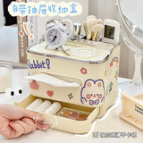 Gaeaspace  -  Desktop Drawer Storage Box Paper Drawer Student Cosmetics Mobile Phone Holder Office Stationery Storage Pen Holder Organizer