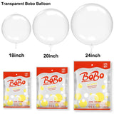 Gaeaspace  -  40 Pieces Bobo Balloons Transparent Bubble Bobo Balloon Praty Bobo Balloons Clean Bobo Balloons for Wedding Birthday Party Decor