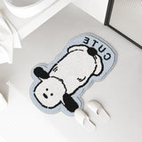 Gaeaspace  -  Cartoon Puppy Living Room Sofa Carpets Cute Soft Girly Children's Bedroom Bedside Carpet Blue Plush Cloakroom Coffee Table Rugs