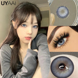 Gaeaspace  -  NEW Cosplay Colored Contact Lenses for Eyes Anime Purple Lenses Cosmetic Blue Eye Contacts Brown Natural Fashion Lenses