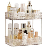 Gaeaspace  -  Acrylic Storage Organizer Shelf Of Bathroom Home Kitchen Makeup Skincare Shampoo Lipstick Tabletop Holder Cosmetic Desk Rack