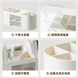 Geaspace  -  Drawer Style Pen Holder Storage Box Cute Stationery Cosmetics and Miscellaneous Items Box Student Desktop Organizer Accessories