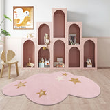 Gaeaspace  -  Irregular Cloud Carpet Simple Girl Bedroom Pink Plush Carpets Modern Living Room Decoration Rug Home Stufy Cloakroom Soft Rugs