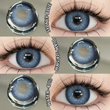 Gaeaspace  -  Korean Lenses Colored Contact Lenses For Eyes Natural Beauty Pupil 1 Pair Blue Lenses High Quality Eye Makeup Lenses