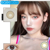 Gaeaspace  -  contact lens small beauty pupil unique Himalayan green crazy cosplay Yearly Contact Lenses For Eyes Degrees Myopia prescription