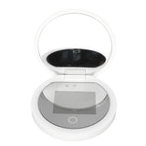 Gaeaspace  -  UV Mirror Sunscreen Testing Camera with Light 2X Magnification Travel Makeup 3.5in Pocket Size L