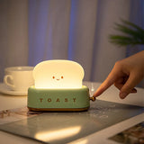 Gaeaspace  -  Cute Bread Lamp Bread Machine Night Light Indoor Night Ligh Toast LED Lamp Soft Light Eye Protection USB Rechargeable Lamp Gift