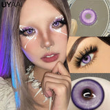 Gaeaspace  -  NEW Cosplay Colored Contact Lenses for Eyes Anime Purple Lenses Cosmetic Blue Eye Contacts Brown Natural Fashion Lenses