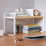 Gaeaspace -  Student Document Shelf Desktop Storage Bookshelf Office Accessories Desk Organizer Organizing School Supplies