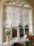 Gaeaspace  -  Princess French European-style gauze curtain curtain head window gauze transparent embroidered window decoration