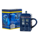 Gaeaspace  -  1pc 450ml Creative Police Box Mug Funny Ceramic Coffee Tea Cup with Gift Box Milk Drinks Breakfast Cup Birthday Gift Kitchenware