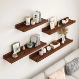 Gaeaspace  -  Rectangular Wooden Wall Hanging Plant Rack Bedroom Living Room Wall Hanging Storage Rack Decoration Household Sundries Storage