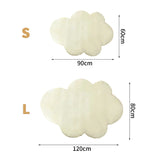 Gaeaspace  -  Cloud Shaped Bedside Carpet Soft Plush Bedroom Rugs Non Slip Floor Mat for Living Room Nursery Baby Play Mat Home Decorative Rug