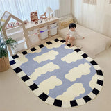 Gaeaspace  -  Arched Cloud Living Room Carpet Cute Children's Bedroom Rug Fluffy Soft Game Room Alfombra Oversized Cartoon Tapis Tapete ковер