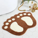 Gaeaspace  -  Nordic Feet Bathroom Non Slip Carpet Floor Mat Bathroom Water Absorption Home Foot Mat Doormat Living Room Home Decoration