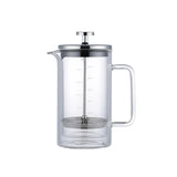 Gaeaspace  -  Double Layer French Press Pot Hand Brewing Coffee Filter Press Pot High Borosilicate Glass Heat-resistant Tea Maker Coffee Pot