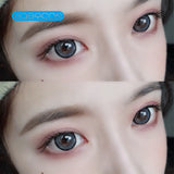 Gaeaspace  -  Holy deer gray Colored Contact Lenses soft for eyes small Beauty Pupil myopia prescription degree yearly natural new big