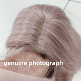 Gaeaspace  -  Pink Wig for Women Long Straight Wig Pink Headband Cosplay Wig 가발  Heat-resistant Headband Wigs