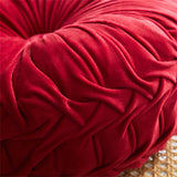 Gaeaspace  -  Round Velvet Throw Pillow Home Decor Living Room Sofa Seat Cushion Futon Tatami Floor Mat Office Chair Waist Pillow Girls Gift