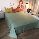 Gaeaspace  -  100% Cotton Bedding Set Duvet Cover Bed Sheet Pillowcase Skin Friendly Quilt Cover Set Bedroom Decor King Size Double Bed Sets