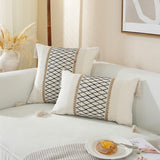 Gaeaspace  -  Living Room Sofa, Bed Cushion, Tassel Pillowcase Cover, Waist Pillow, Light Luxury Cushion Cover