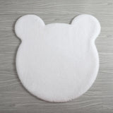 Gaeaspace  -  Modern Thickened Cartoon Animal Bear Head Shaped Carpet Bedroom Entrance Floor Mat