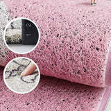 Gaeaspace  -  Cartoon Sand Scraping Dust Door Entrance Doormat Hallway Bath Non-slip Rug Dust Removal Carpet Wire Loop Footpad Doormat