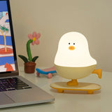 Gaeaspace  -  Creative Chicken Night Light Cute Animal Night Lamp Desktop Decorative Lamp USB Charging Stepless Dimming Children Birthday Gift