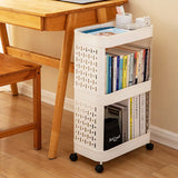 Gaeasapce  -  Movable Trolley Storage Rack Office Desk File Rack Home Snacks Sundry Storage Rack Study Room Magazine Book Organize Rack