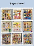 Gaeaspace  -  Wall Mounted Clear Mystery Box Showcase Collectible Figures Display Stand Case Dust Proof Jasmine Bubble Matt Doll Toy Organizer