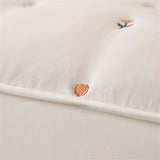 Gaeaspace  -  Thickened Mattress Cover Quilted Embroidered Bed Cover Single Queen King Size Mattress Pad Cotton Fitted Sheet Home Bedspread