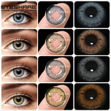 Gaeaspace  -  1 Pair Natural Contact Lenses Colored Contact Lenses for Eyes Beauty Essential Color Lens Eyes Cosmetics Contact Lens