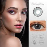 Gaeaspace -  3 Tone Colored Contacts for Eyes Color Contact Lenses Brown Contact Lens Beauty Pupilentes Cosmetic Eye Contacts Lens