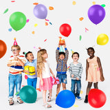 Gaeaspace  -  Bulk Latex Balloons 100-200pcs/Set 5 10 12 Inch Sell Light Dark Green Purple Red Black White Orange Blue Pink Ballons Decoration