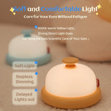 Gaeaspace  -  Kawaii Night Light Cute Desktop Decorative Lamp Baby Night Light Portable Night Lamp USB Rechargeable Children's Birthday Gift