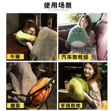 Gaeaspace  -  Cartoon 2 In 1 Office Pillow Quilt Car Cushion Multi-Function Nap Blanket Air Conditioning Blanket Car Interior Cushion Pillow