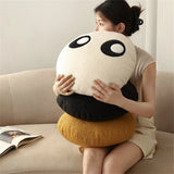 Gaeaspace  -  Nordic Ball Shaped Plush Wool Cushion Living Room Decor Big Eyes Throw Pillow Home Pillows for Sofa Creative Rest Waist Pillow