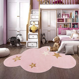 Gaeaspace  -  Irregular Cloud Carpet Simple Girl Bedroom Pink Plush Carpets Modern Living Room Decoration Rug Home Stufy Cloakroom Soft Rugs