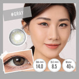 Gaeaspace  -  Colored Contact Lenses for Eyes DIA 14.5 mm Big Eye Color Lens Yearly Ues Pupilentes Eye Lenses Color Contact Lenses