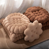 Gaeaspace  -  Sitting Biscuit Cushion Soft Shape Cushion Decorative Pillow Sofa Chair Car Seat Pad Outdoor Cookie Tatami Back Cushion