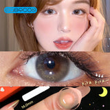 Gaeaspace  -   gray Colored Contact Lenses soft for eyes small Beauty Pupil myopia prescription degree yearly natural new big